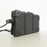 【6ie6494】ルイヴィトン ショルダーバッグ モノグラムトリヨン ソフトトランクウォレット M80224 ブラック【中古】メンズ