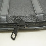 【6ie6494】ルイヴィトン ショルダーバッグ モノグラムトリヨン ソフトトランクウォレット M80224 ブラック【中古】メンズ