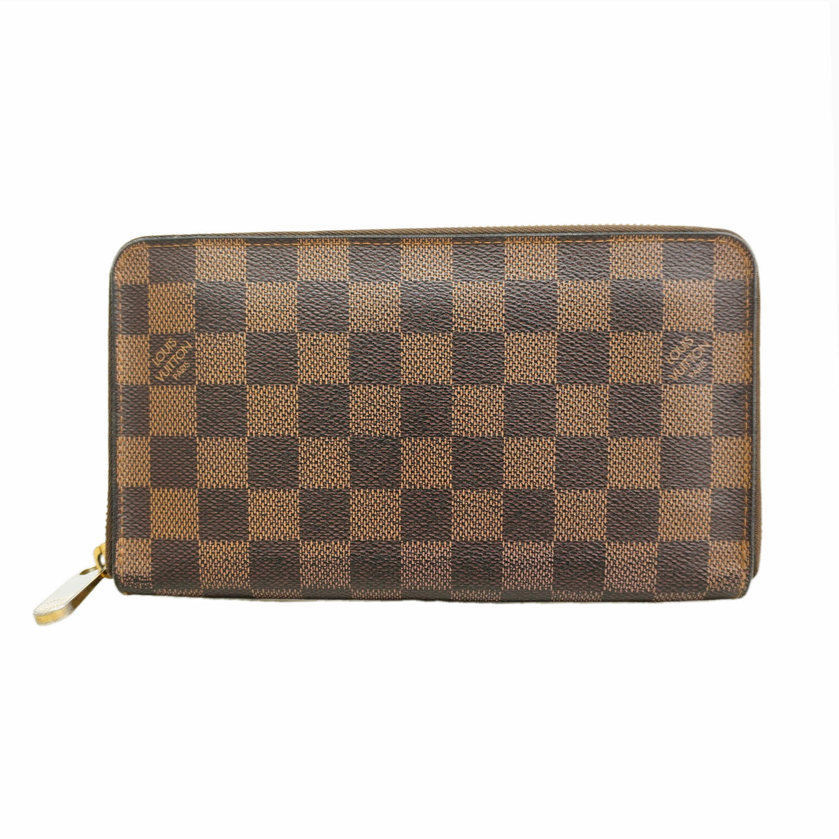 【6ie6495】ルイヴィトン 長財布 ダミエ ジッピーオーガナイザー N60003 エベヌ【中古】メンズ レディース ユニセックス