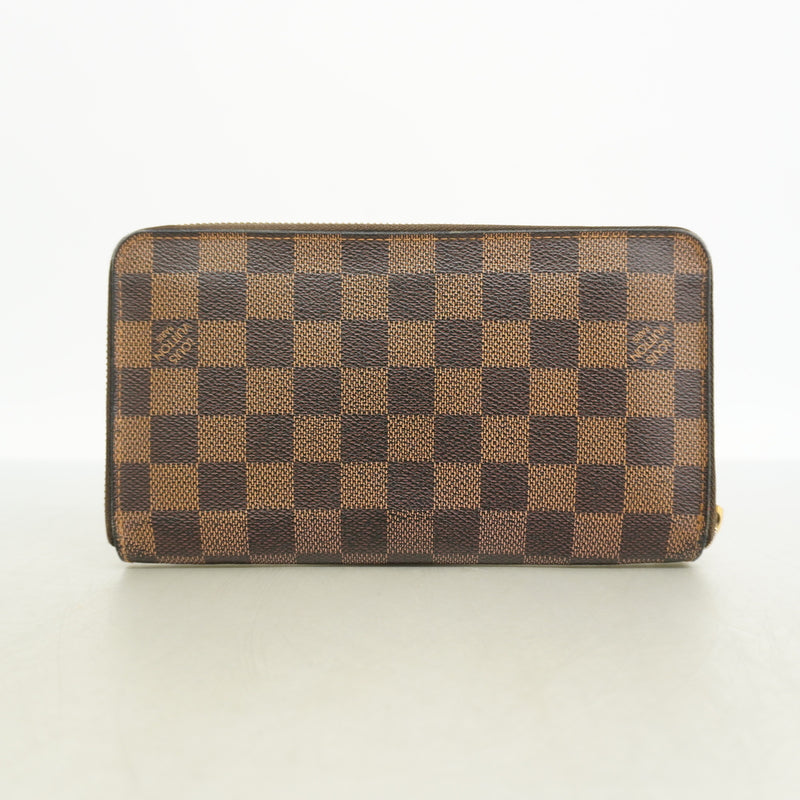 【6ie6495】ルイヴィトン 長財布 ダミエ ジッピーオーガナイザー N60003 エベヌ【中古】メンズ レディース ユニセックス