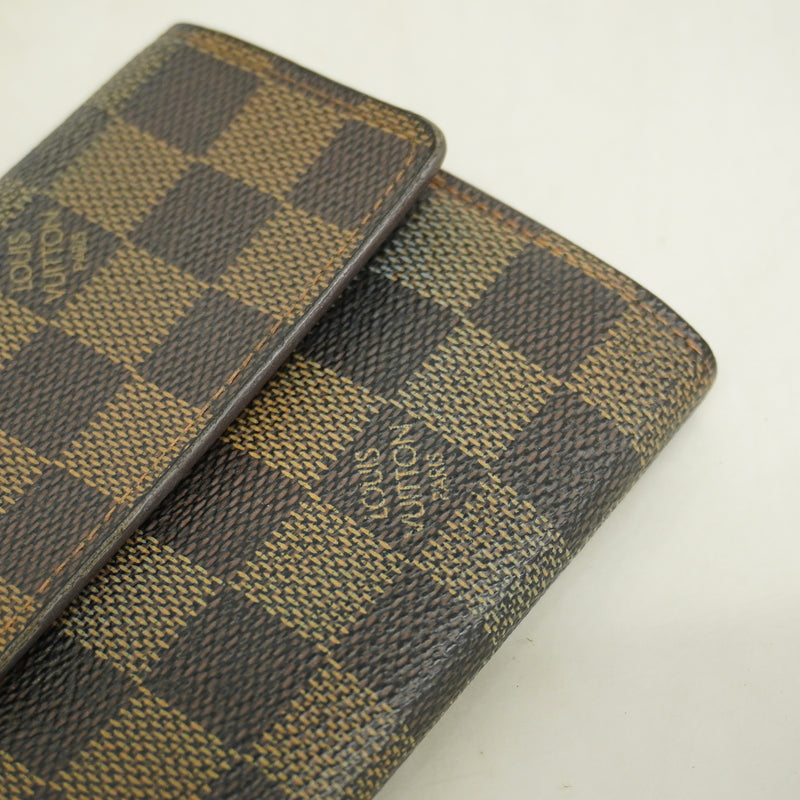【6ie6496】ルイヴィトン 長財布 ダミエ ポルトフォイユサラ N61734 エベヌ【中古】メンズ レディース ユニセックス