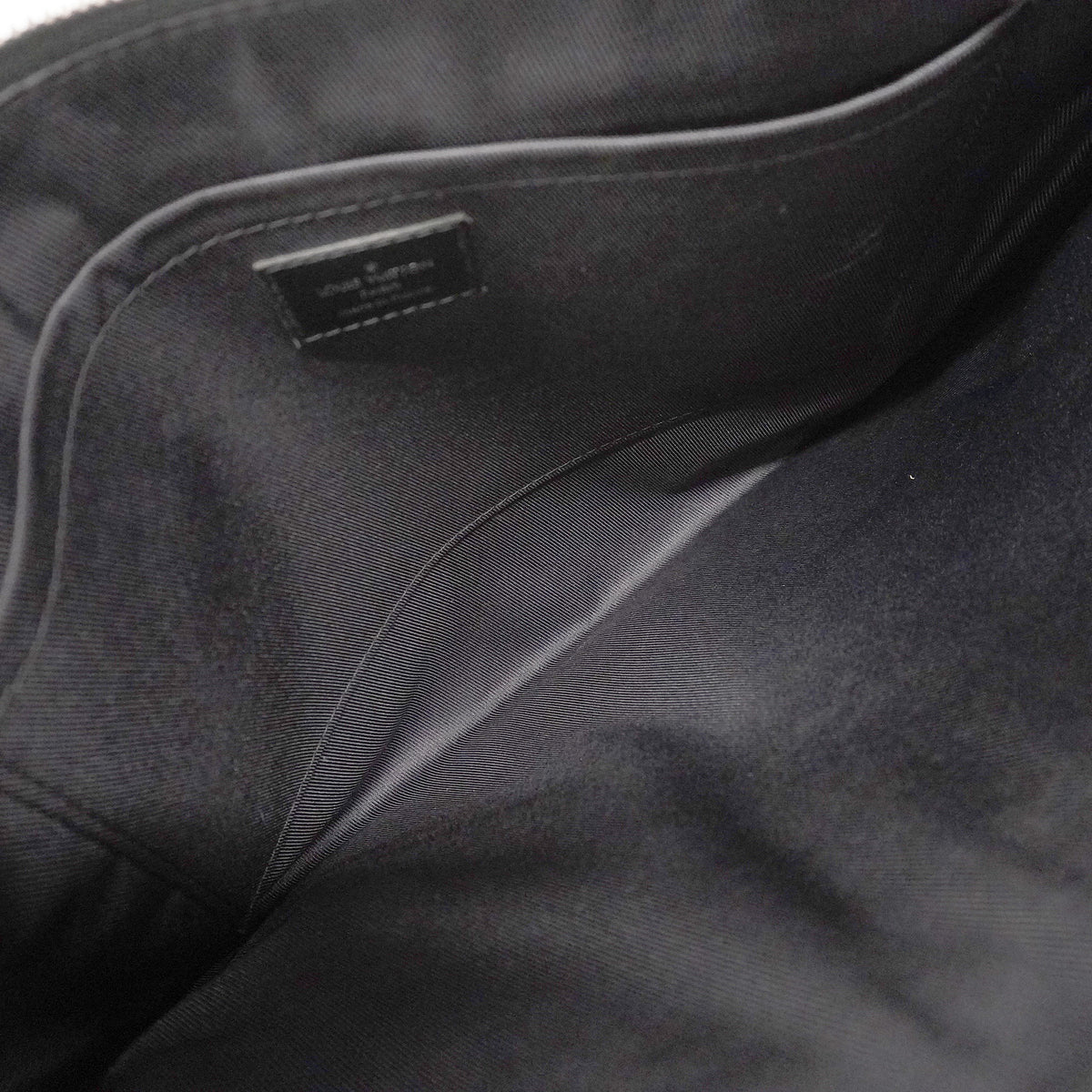 【6ie6501】ルイヴィトン クラッチバッグ モノグラム・エクリプス ポシェットディスカバリー M62291 ブラック【中古】メンズ