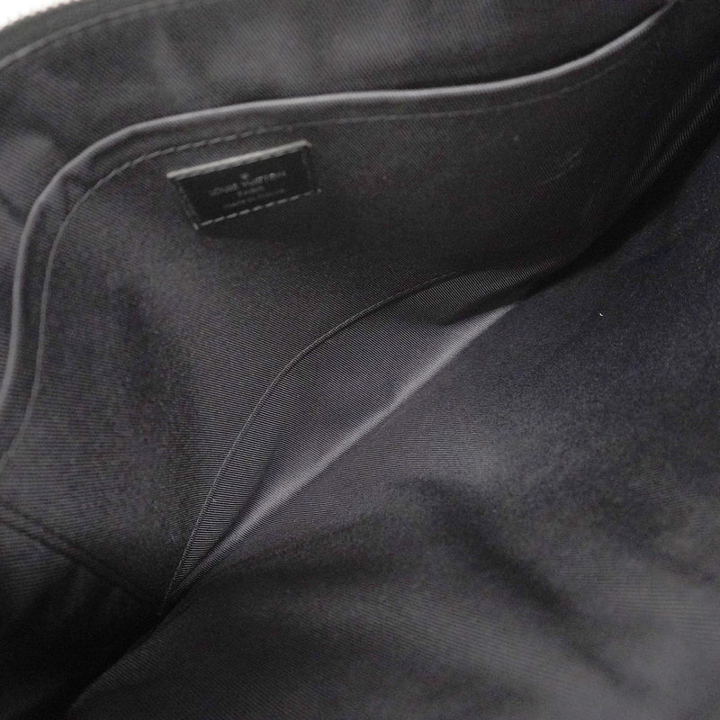 【6ie6501】ルイヴィトン クラッチバッグ モノグラム・エクリプス ポシェットディスカバリー M62291 ブラック【中古】メンズ