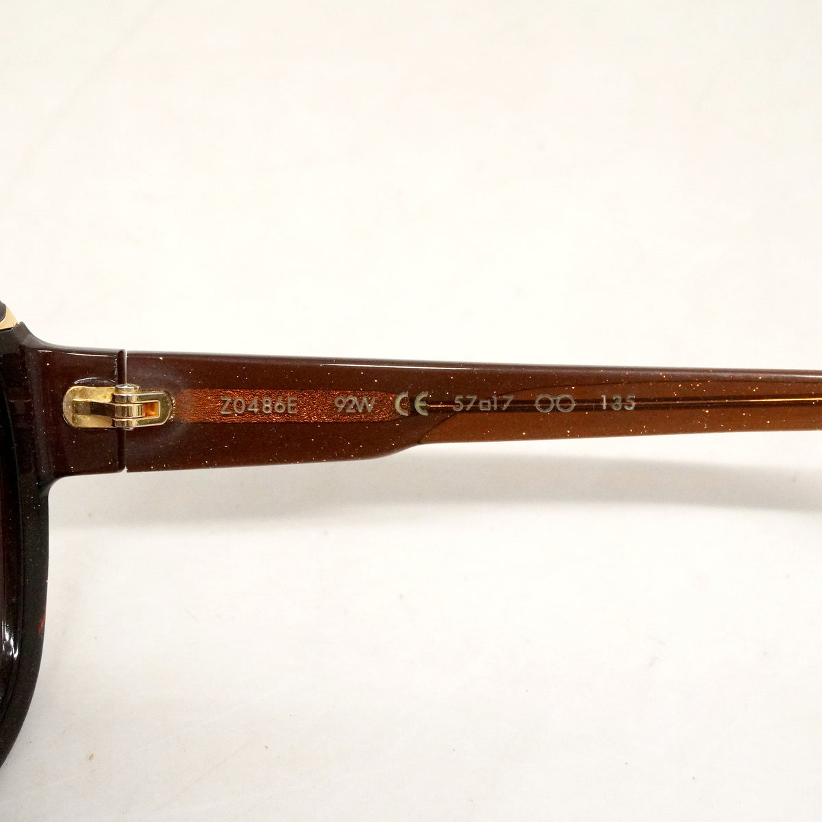 【6ie6507】ルイヴィトン サングラス ホーテンシアキャットアイ Z0486E ブラウン【中古】メンズ レディース ユニセックス