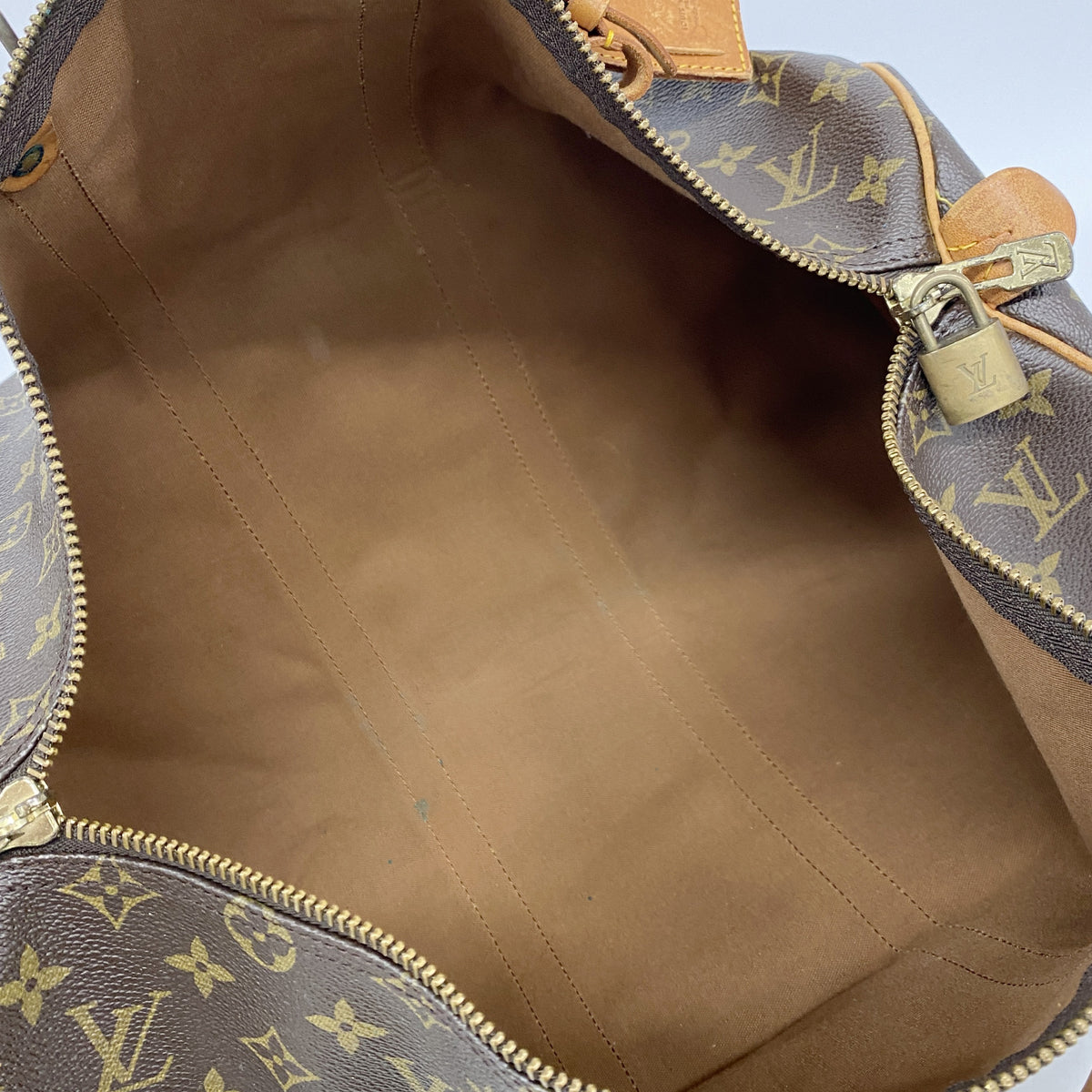 【6ie6509】ルイヴィトン ボストンバッグ モノグラム キーポル45 M41428 ブラウン【中古】メンズ レディース ユニセックス