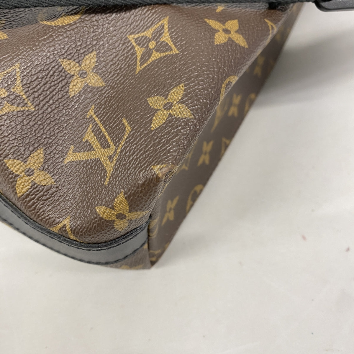 【6ie6512】ルイヴィトン トートバッグ モノグラム・マカサー キタン M40388 ブラウン 2wayバッグ【中古】メンズ
