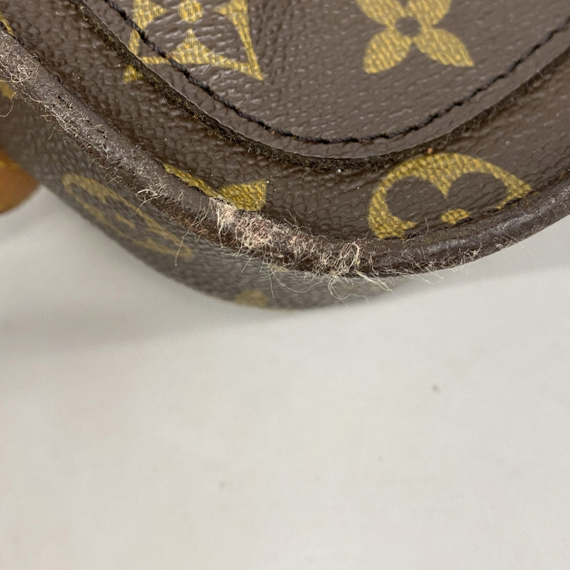 【6ie6514】ルイヴィトン ショルダーバッグ モノグラム ミニサンクルー M51244 ブラウン【中古】レディース