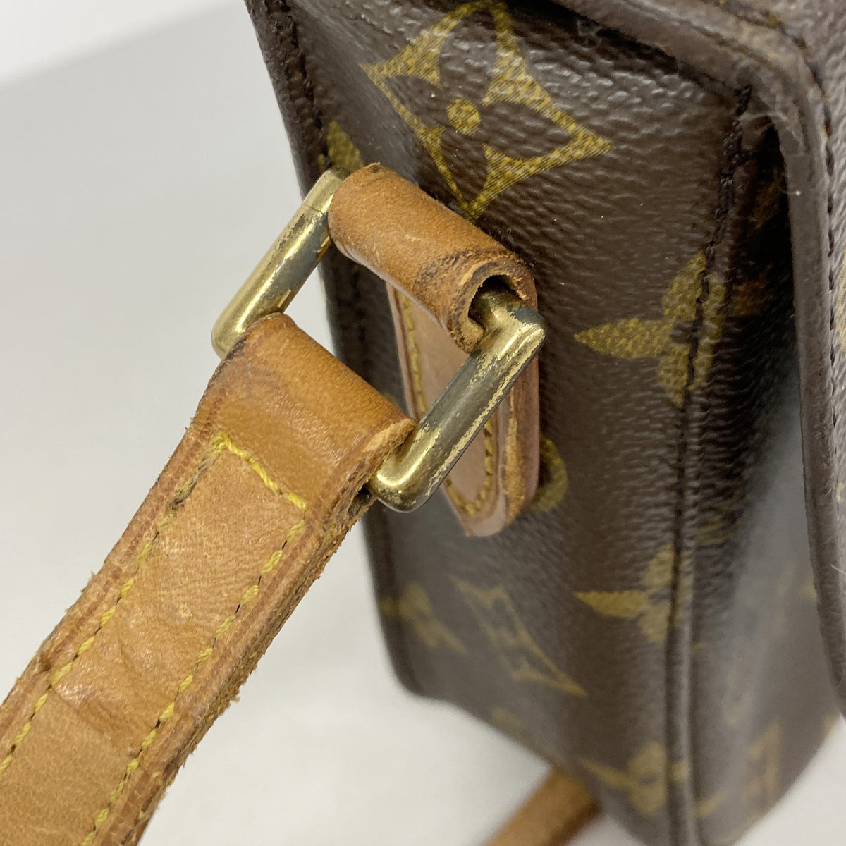 【6ie6514】ルイヴィトン ショルダーバッグ モノグラム ミニサンクルー M51244 ブラウン【中古】レディース