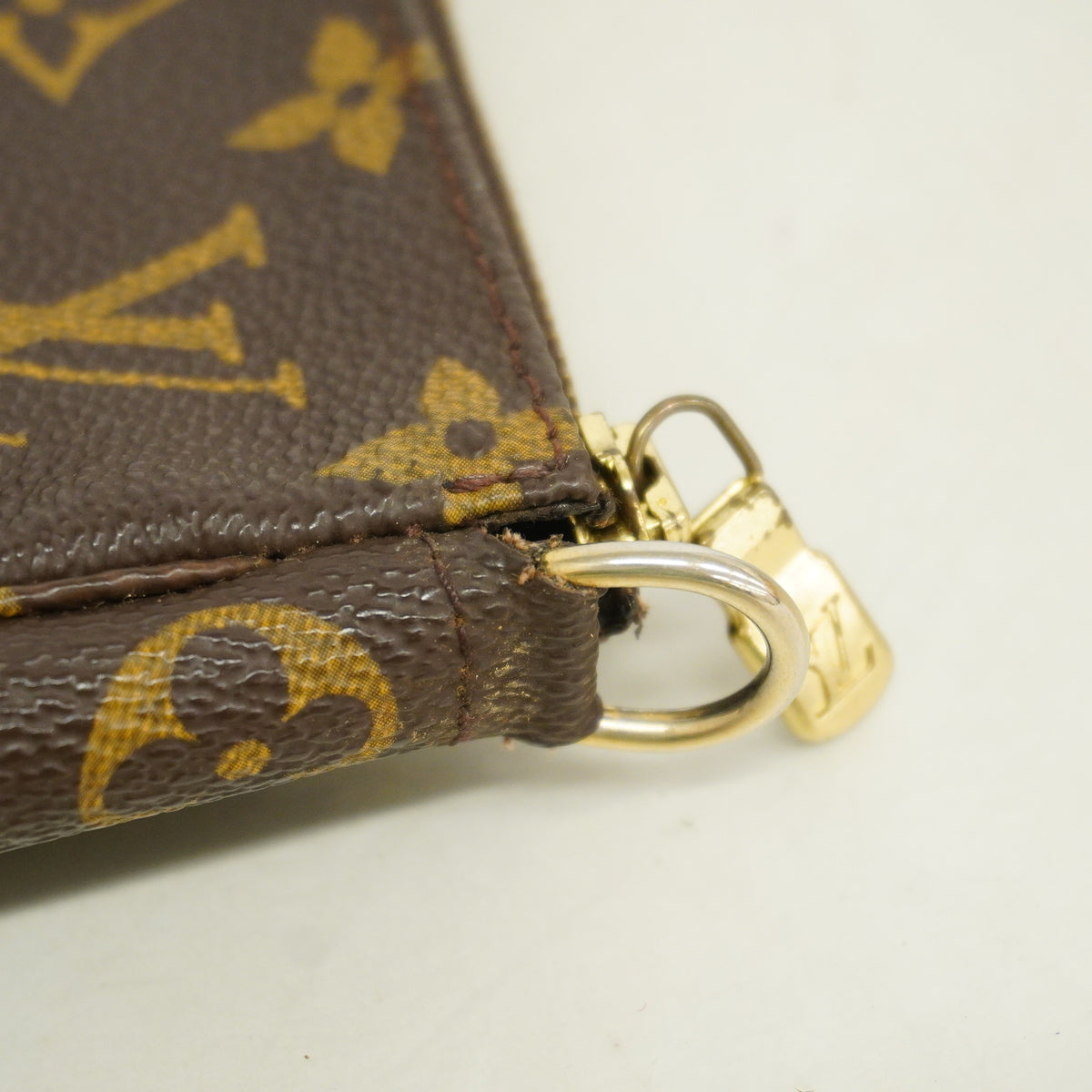 【6ie6521】ルイヴィトン ポーチ モノグラム ポシェットアクセソワール M51980 ブラウン【中古】レディース