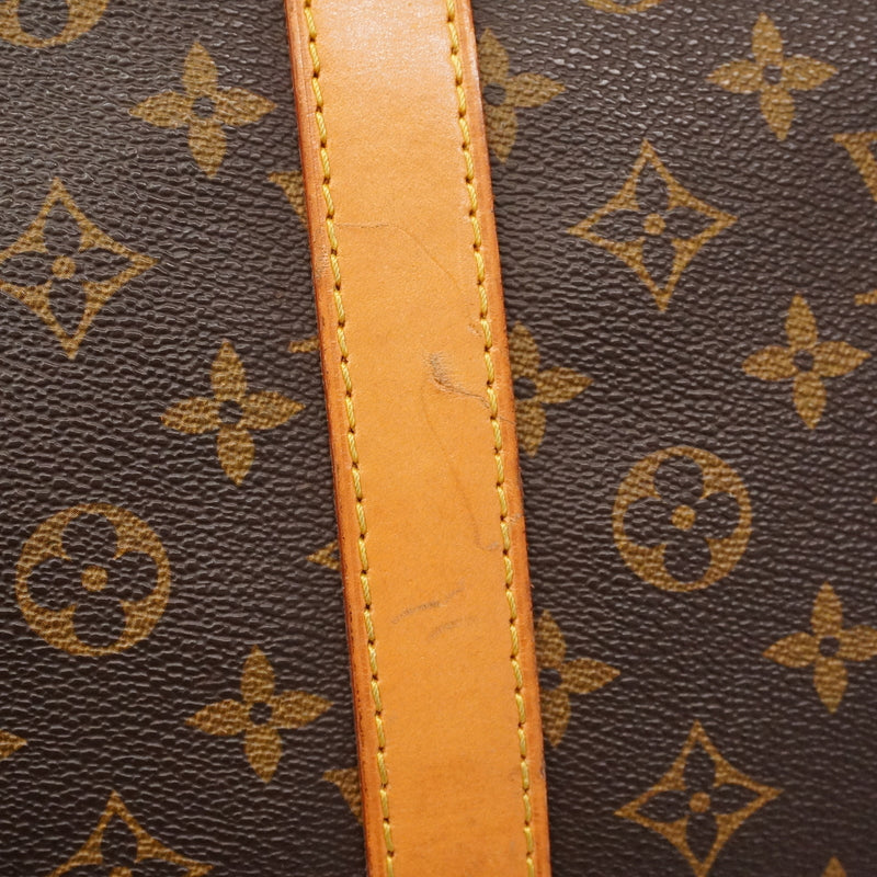 【6ie6527】ルイヴィトン ボストンバッグ モノグラム キーポルバンドリエール60 M41412 ブラウン【中古】メンズ レディース ユニセックス