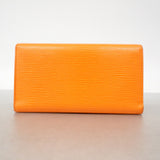 【6ie6533】ルイヴィトン 三つ折り長財布 エピ ポルトトレゾールインターナショナル M6338H マンダリン【中古】レディース