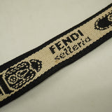 【6ie6536】フェンディ ショルダーバッグ セレリア レザー ダークブラウン シルバー金具【中古】レディース