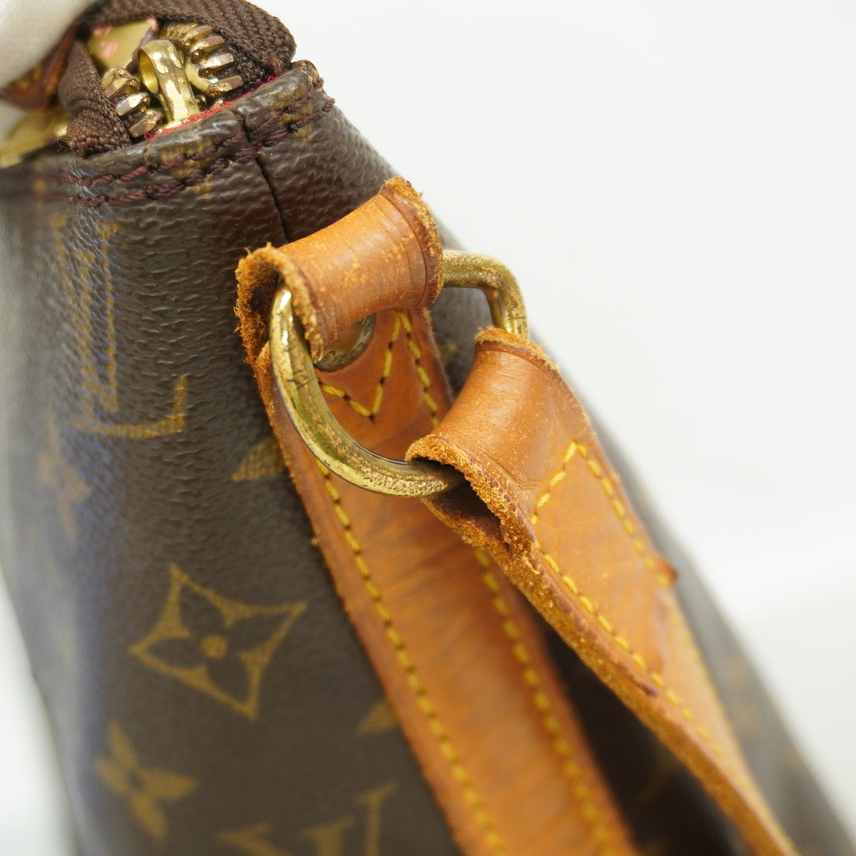 【6ie6539】ルイヴィトン ショルダーバッグ モノグラム アムファースリー M47275 ブラウン【中古】レディース
