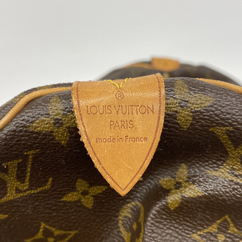 【6ie6548】ルイヴィトン ハンドバッグ モノグラム スピーディ40 M41109 ブラウン【中古】レディース