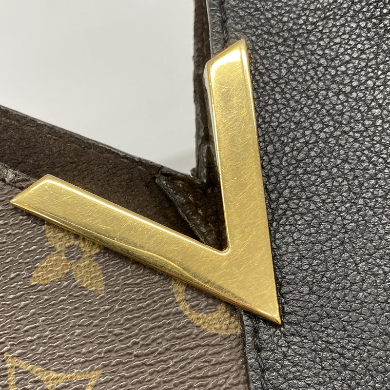 【6ie6551】ルイヴィトン トートバッグ モノグラム キモノMM M40460 ブラウン ノワール【中古】レディース