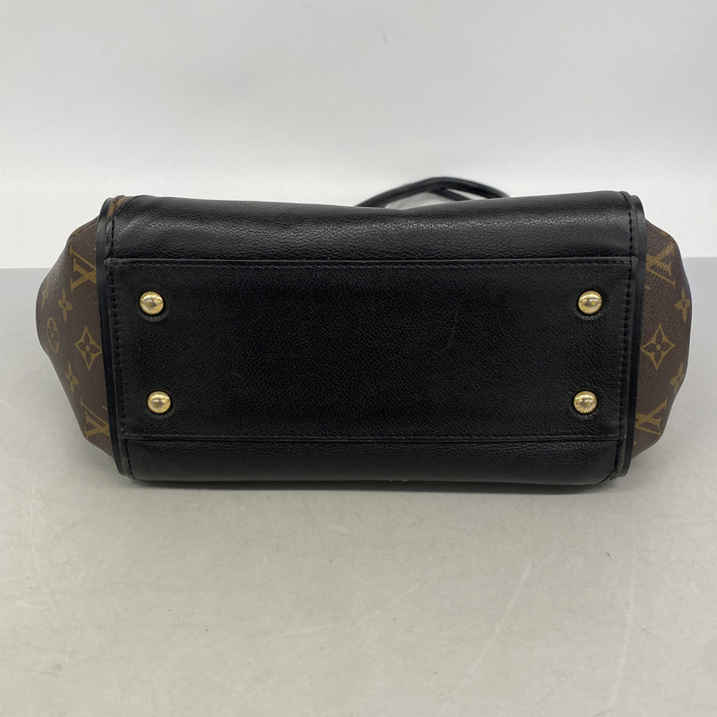 【6ie6551】ルイヴィトン トートバッグ モノグラム キモノMM M40460 ブラウン ノワール【中古】レディース