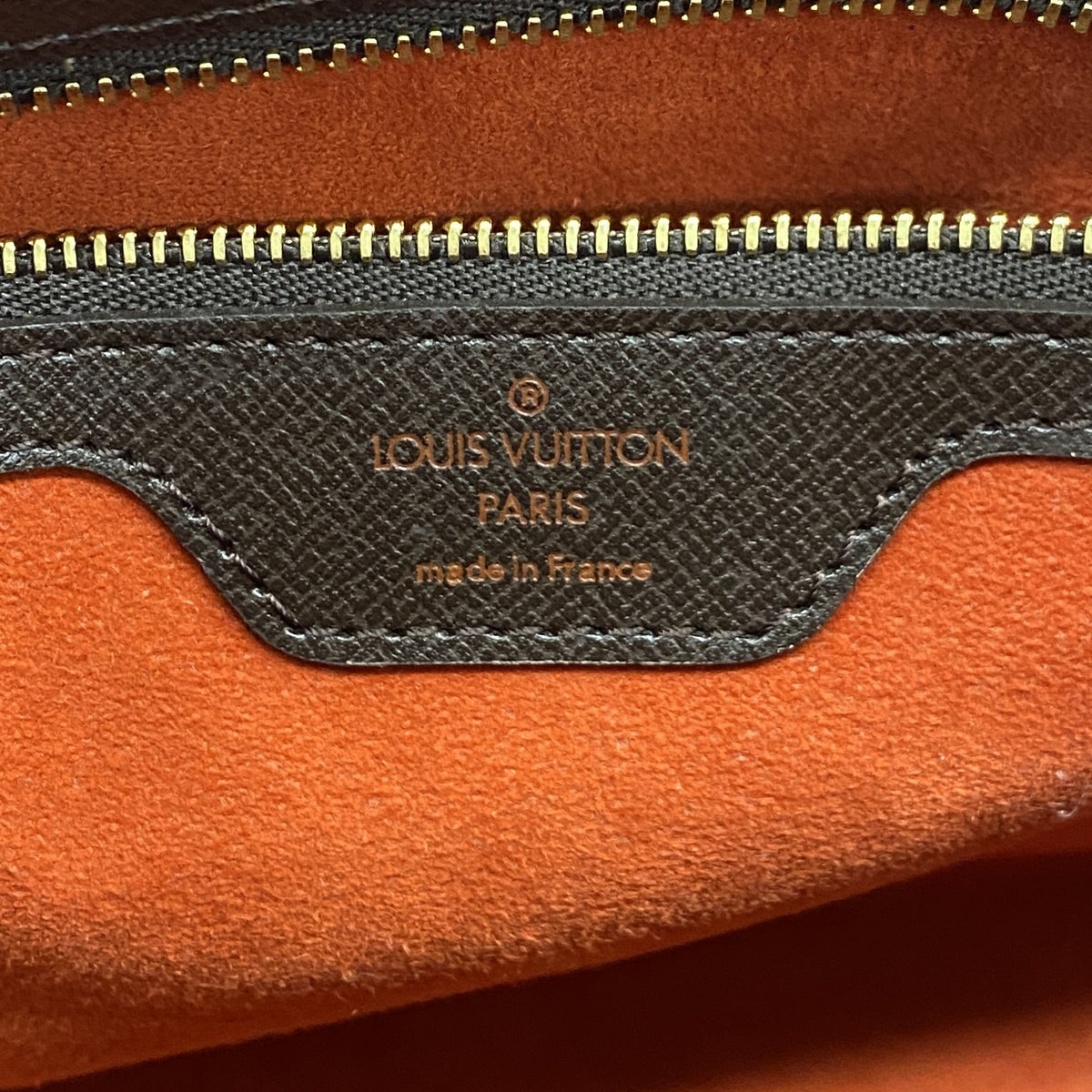 【6ie6552】ルイヴィトン ハンドバッグ ダミエ トリアナ N51155 エベヌ【中古】レディース