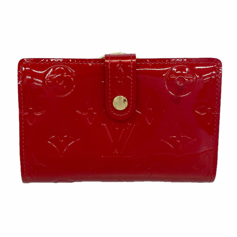【6ie6555】ルイヴィトン 財布 ヴェルニ ポルトフォイユヴィエノワ M93528 ポムダムール【中古】レディース