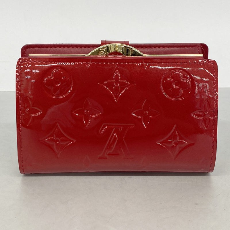 【6ie6555】ルイヴィトン 財布 ヴェルニ ポルトフォイユヴィエノワ M93528 ポムダムール【中古】レディース