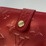 【6ie6555】ルイヴィトン 財布 ヴェルニ ポルトフォイユヴィエノワ M93528 ポムダムール【中古】レディース