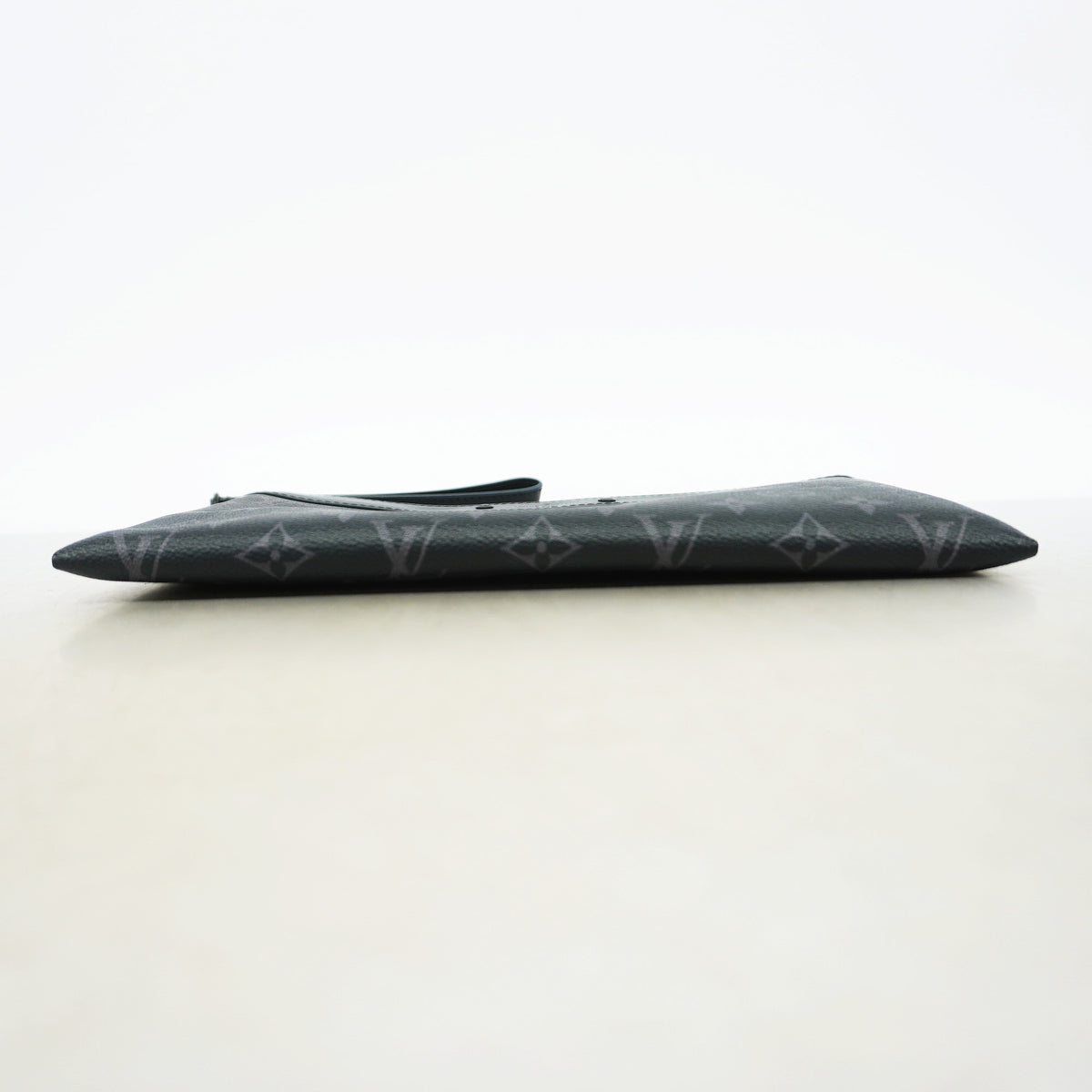 【6ie6561】ルイヴィトン クラッチバッグ モノグラム・エクリプス ポシェットトゥゴー M81569 ブラック【中古】メンズ