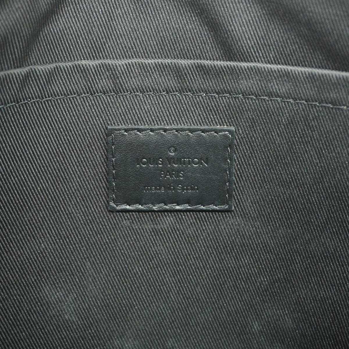 【6ie6561】ルイヴィトン クラッチバッグ モノグラム・エクリプス ポシェットトゥゴー M81569 ブラック【中古】メンズ