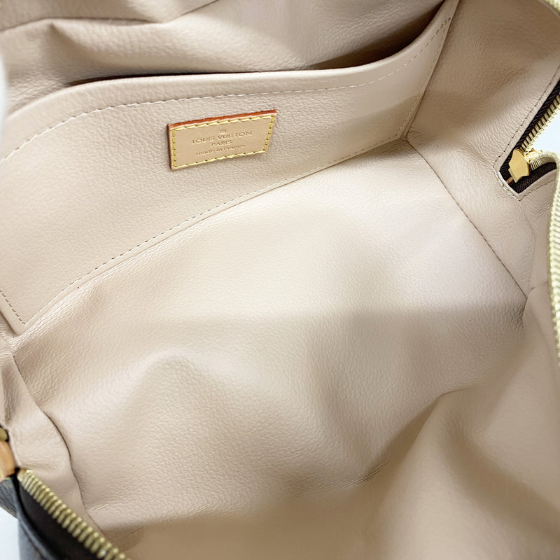 【6ie6569】ルイヴィトン クラッチバッグ モノグラム ロッカードップキット M83112 ブラウン【中古】メンズ レディース ユニセックス