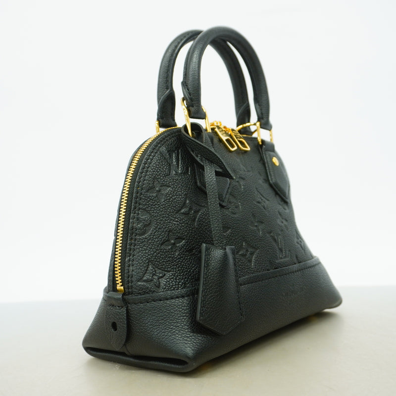 【6ie6577】ルイヴィトン ハンドバッグ モノグラム・アンプラント ネオアルマBB M44829 ノワール 2wayバッグ【中古】レディース