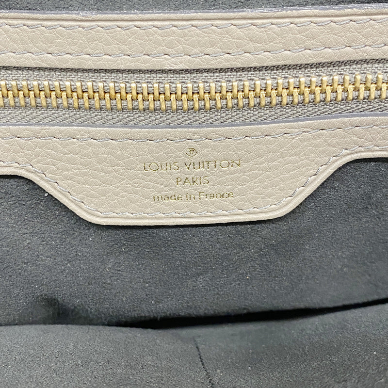 【6ie6589】ルイヴィトン ハンドバッグ マヒナ シールスPM M93084 トープ【中古】レディース