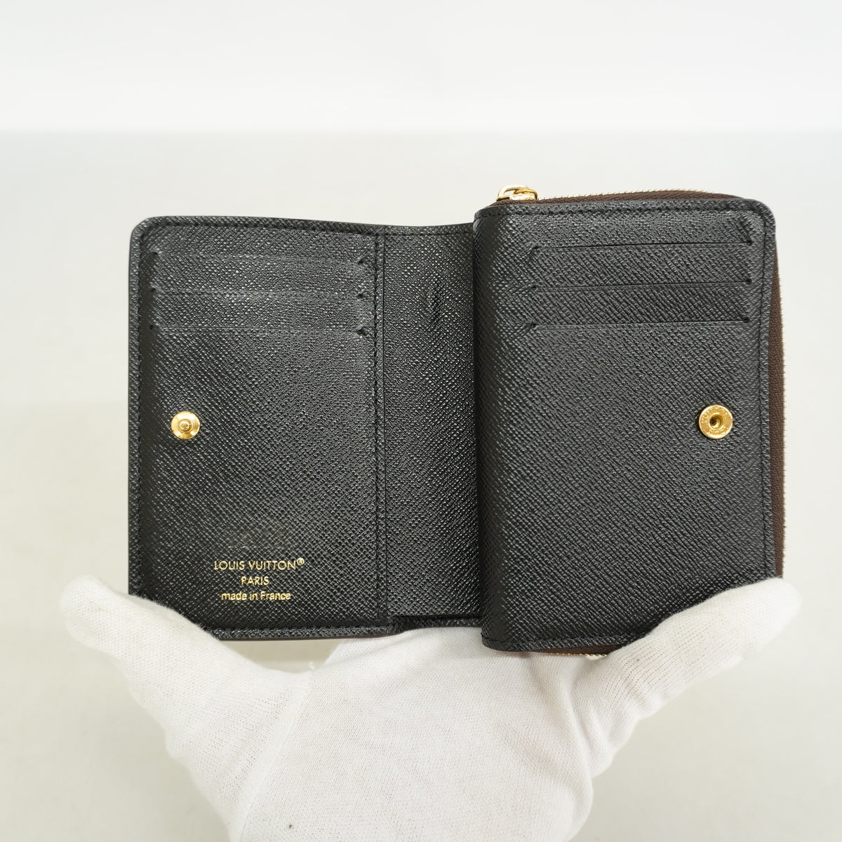 【6ie6598】ルイヴィトン 財布 モノグラム・リバース ポルトフォイユルー M81461 ブラウン【中古】レディース