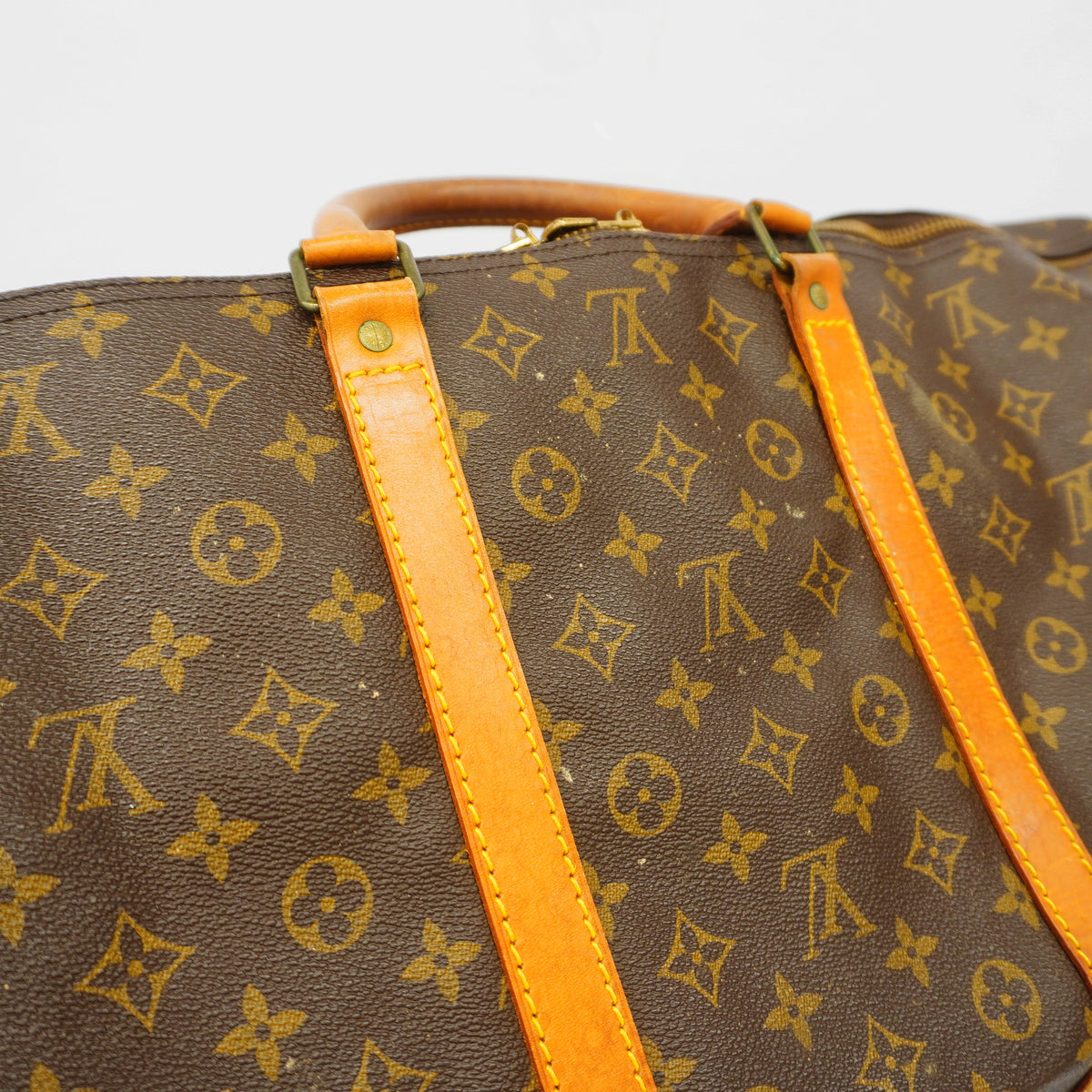 【6ie6600】ルイヴィトン ボストンバッグ モノグラム キーポル60 M41422 ブラウン【中古】メンズ レディース ユニセックス