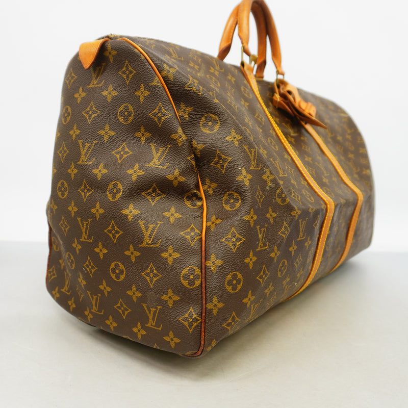 【6ie6600】ルイヴィトン ボストンバッグ モノグラム キーポル60 M41422 ブラウン【中古】メンズ レディース ユニセックス