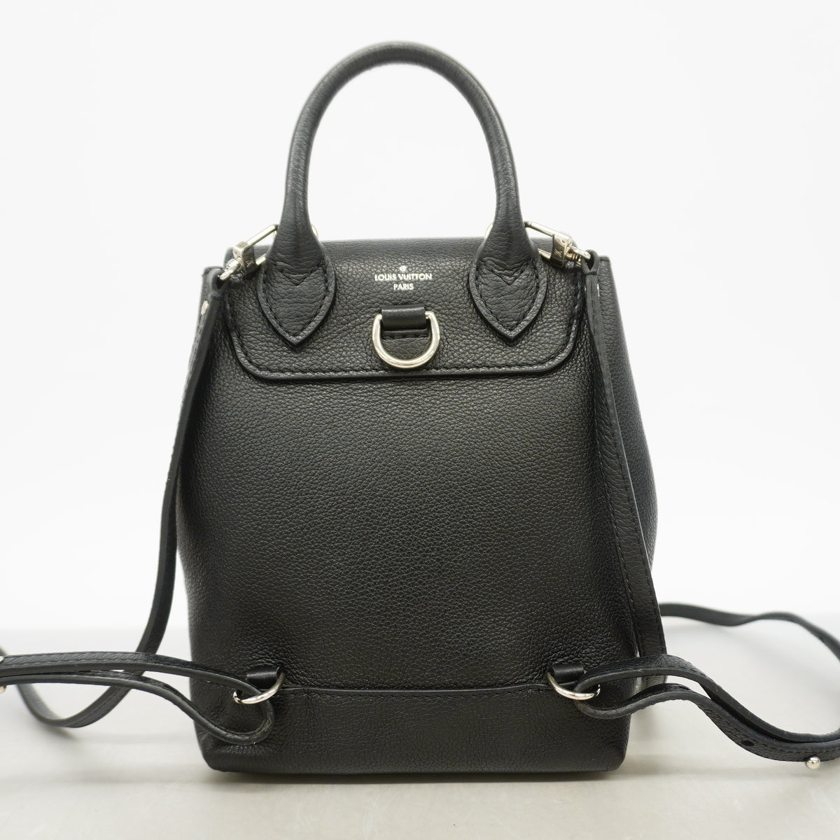 【6ie6602】ルイヴィトン リュック・デイパック トリヨン ロックミーバックパックMINI M54573 ノワール【中古】レディース