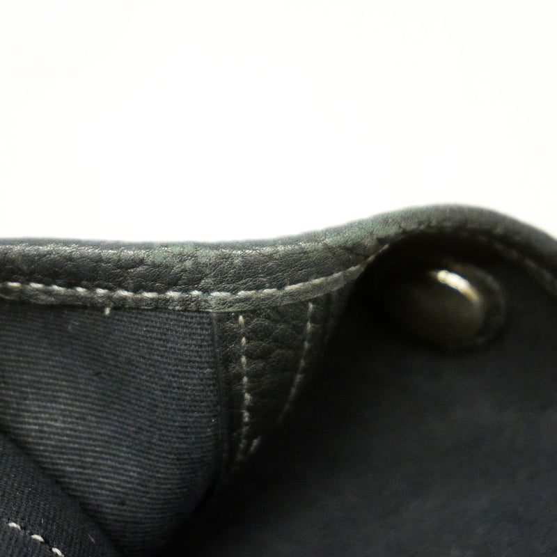 【6ie6608】エルメス トートバッグ ガーデンファイルPM ネゴンダ ブラック シルバー金具 □I刻印【中古】レディース