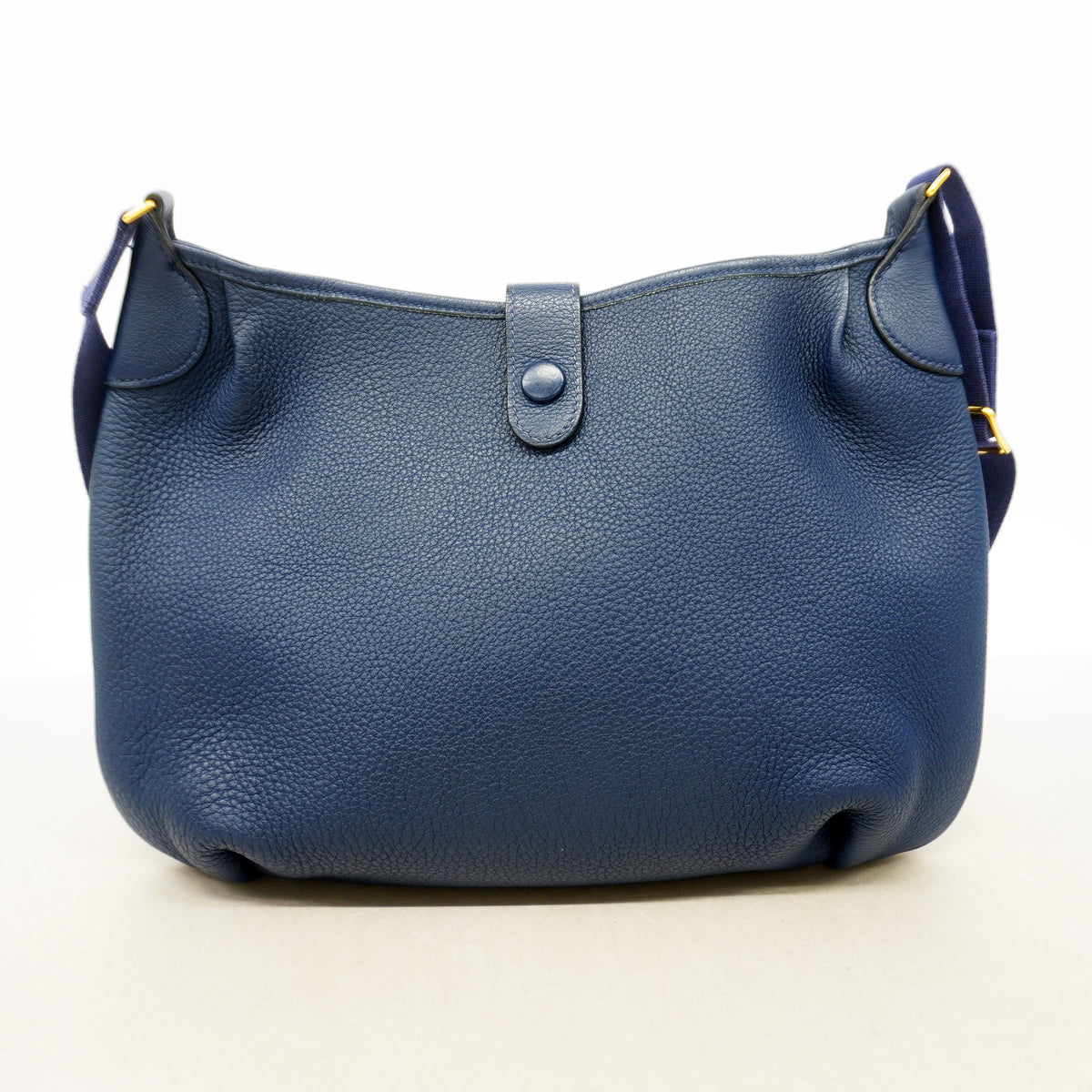 【6ie6609】エルメス ショルダーバッグ ロデオ トリヨンクレマンス ブルードマルト ゴールド金具 □L刻印【中古】レディース