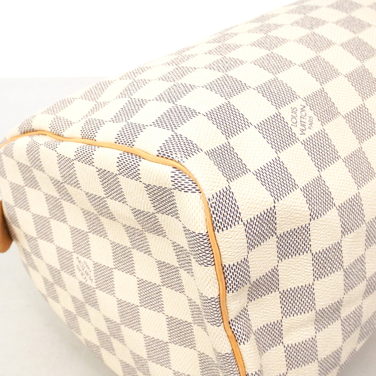 【6ie6617】ルイヴィトン ハンドバッグ ダミエ・アズール スピーディ30 N41370 ホワイト【中古】レディース
