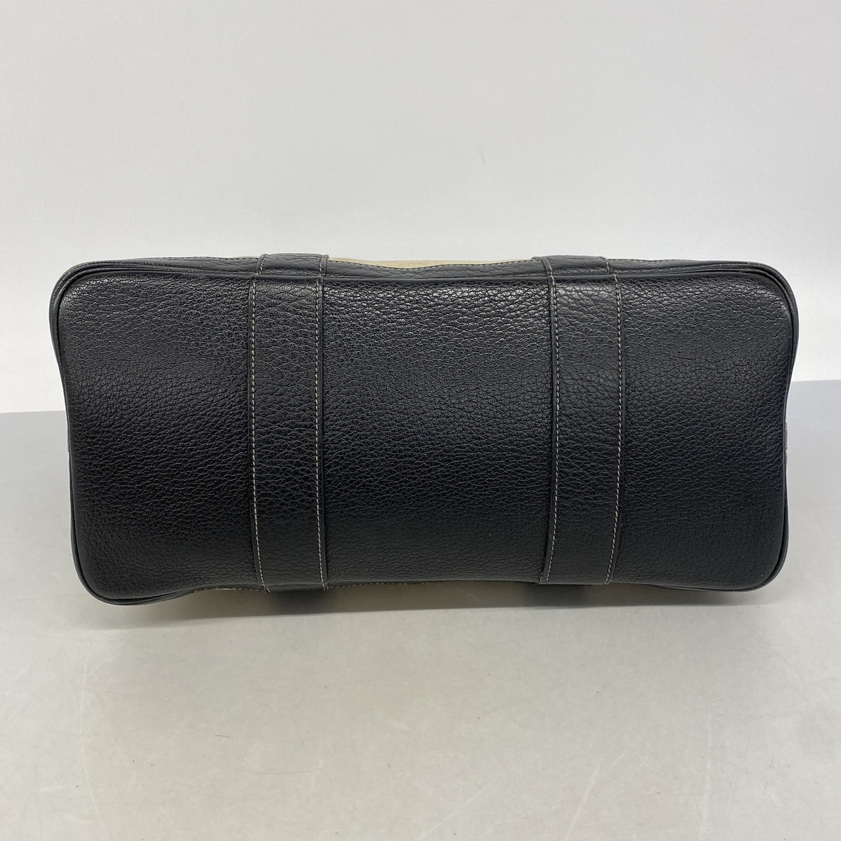 【6ie6632】エルメス トートバッグ ガーデンパーティPMボルディック トワルアッシュ ブラック シルバー金具【中古】レディース