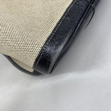 【6ie6632】エルメス トートバッグ ガーデンパーティPMボルディック トワルアッシュ ブラック シルバー金具【中古】レディース