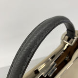 【6ie6633】フェンディ ハンドバッグ セレリア ピーカブー レザー ベージュ シルバー金具 2wayバッグ【中古】レディース