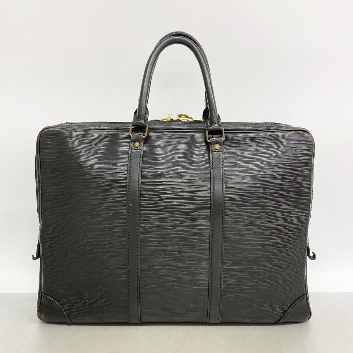 【6ie6639】ルイヴィトン ブリーフケース エピ ポルトドキュマンヴォワヤージュ M54472 ノワール【中古】メンズ