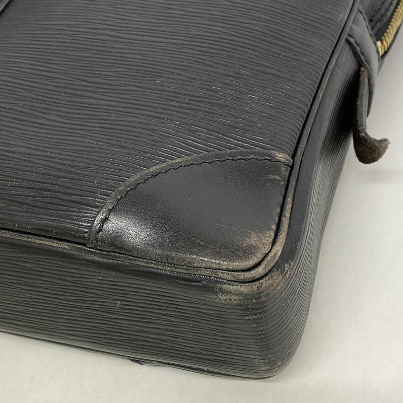 【6ie6639】ルイヴィトン ブリーフケース エピ ポルトドキュマンヴォワヤージュ M54472 ノワール【中古】メンズ