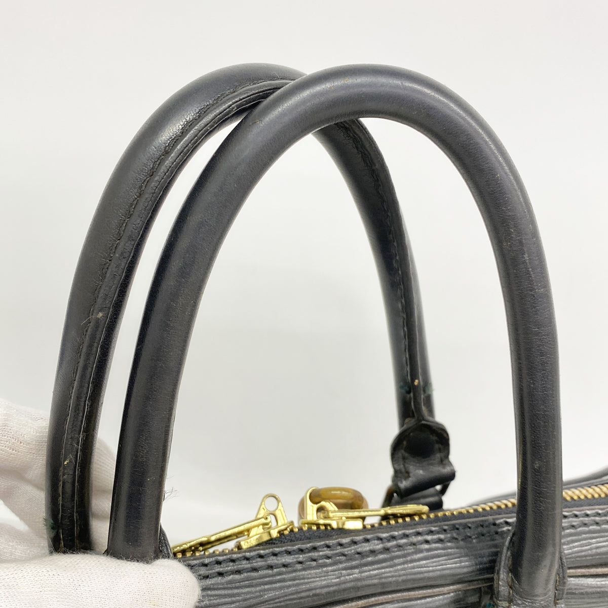 【6ie6639】ルイヴィトン ブリーフケース エピ ポルトドキュマンヴォワヤージュ M54472 ノワール【中古】メンズ