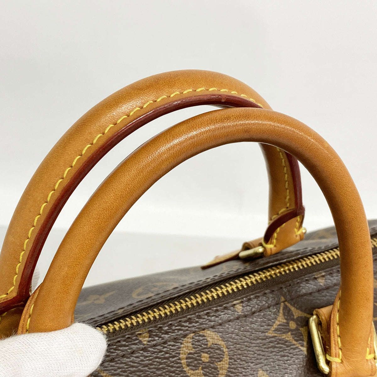 【6ie6640】ルイヴィトン ハンドバッグ モノグラム スピーディ30 M41108 ブラウン【中古】レディース