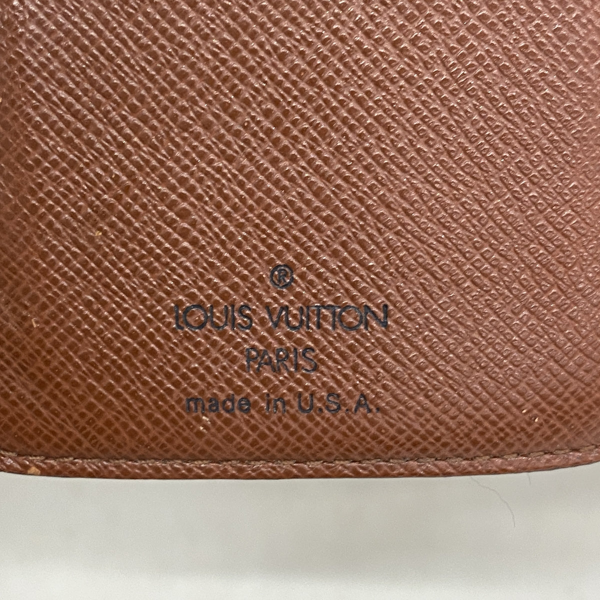 【6ie6644】ルイヴィトン 財布 モノグラム ポルトモネビエヴィエノワ M61663 ブラウン【中古】レディース
