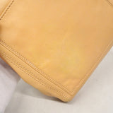 【6ie6658】シャネル ショルダーバッグ ラムスキン ベージュ ゴールド金具【中古】レディース