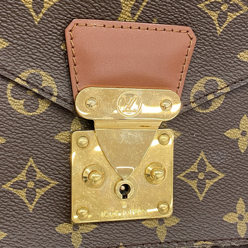 【6ie6668】ルイヴィトン ハンドバッグ モノグラム モンソー28 M51185 ブラウン 2wayバッグ【中古】レディース