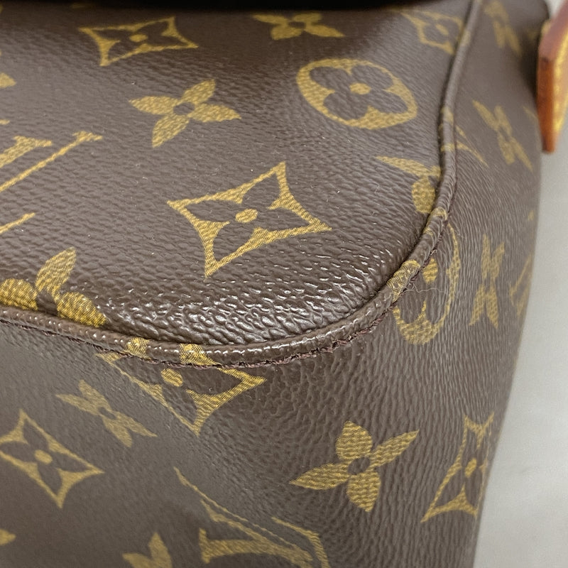 【6ie6671】ルイヴィトン ショルダーバッグ モノグラム ミニルーピング M51147 ブラウン【中古】レディース