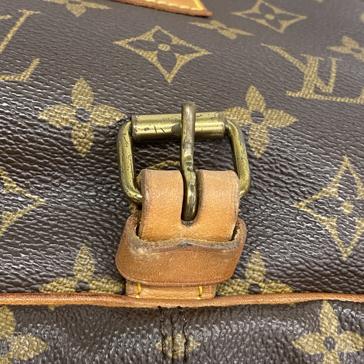 【6ie6672】ルイヴィトン ショルダーバッグ モノグラム ソミュール30 M42256 ブラウン【中古】レディース