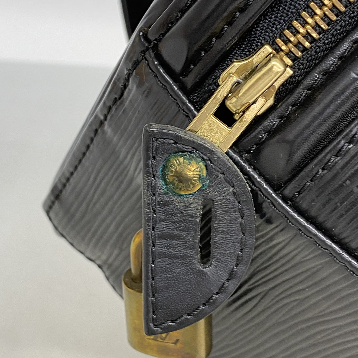 【6ie6674】ルイヴィトン ハンドバッグ エピ カンヌ M48032 ノワール【中古】レディース