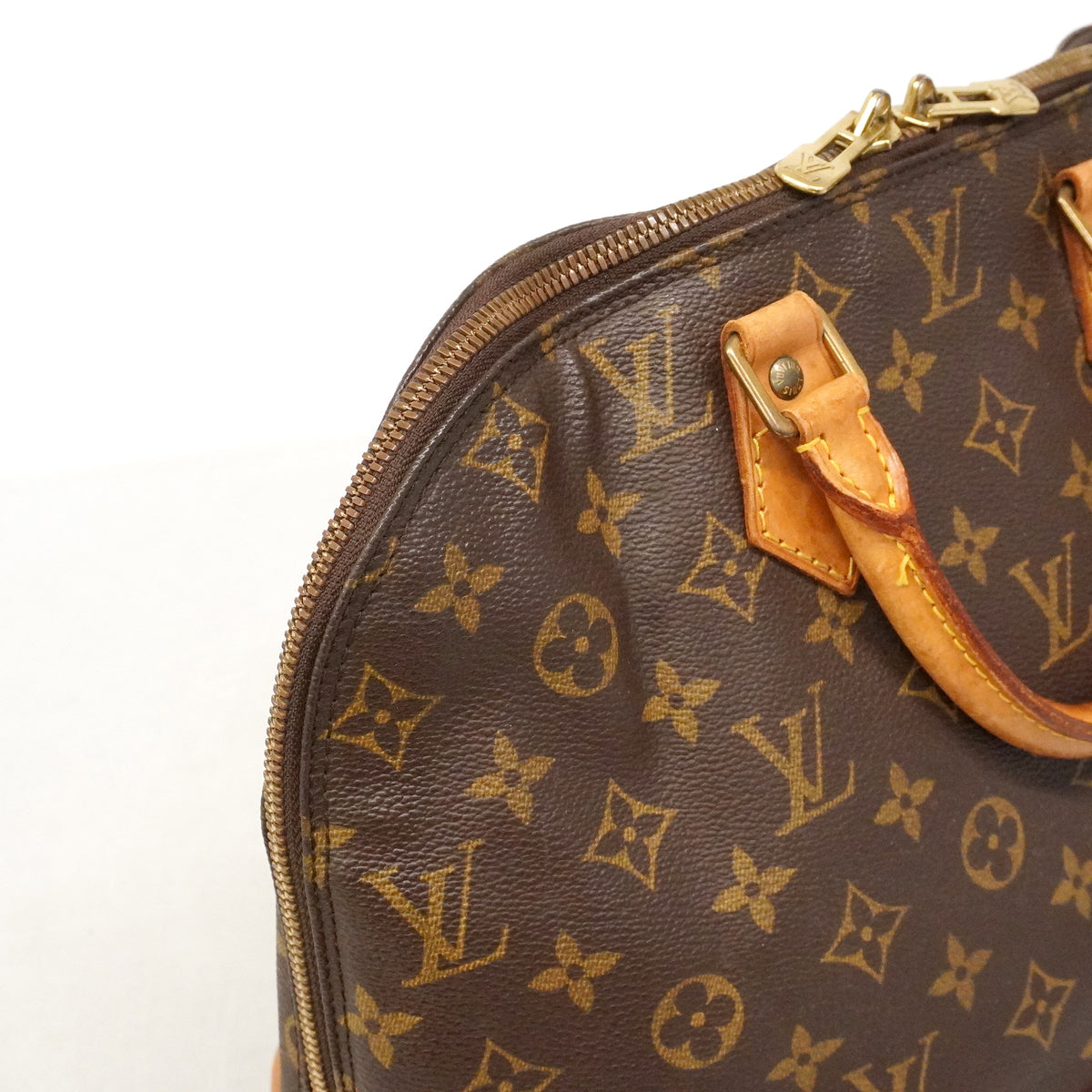 【6ie6679】ルイヴィトン ハンドバッグ モノグラム アルマ M51130 ブラウン【中古】レディース